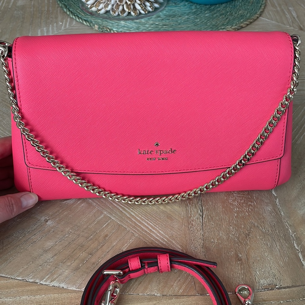 KATE SPADE PINK CROSSBODY BAG - Picture 2 of 7